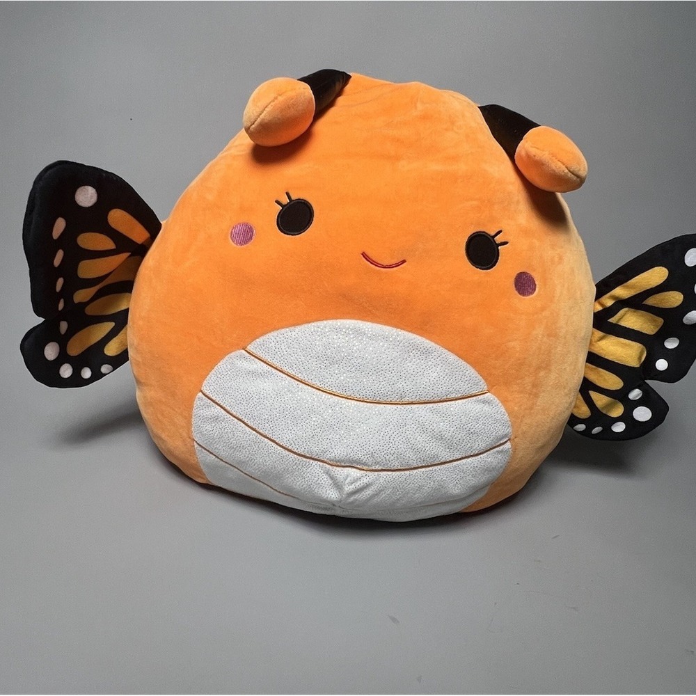 Squishmallows 16" rare mony‎ the monarch